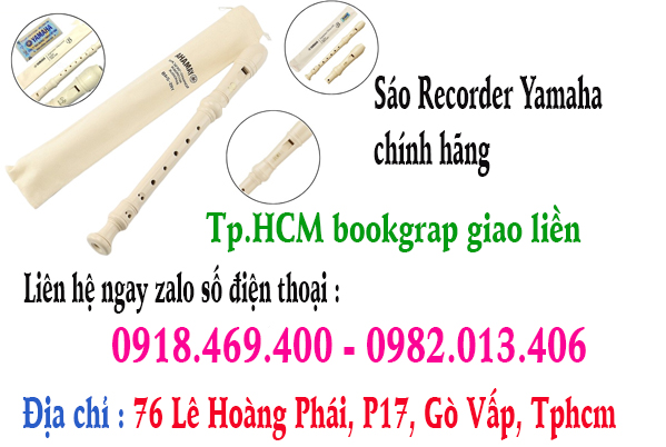 Mua sáo recorder yamaha tại địa chỉ : 76 lê hoàng phái p17 gò vấp tphcm