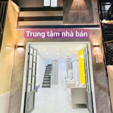 Nhà giá rẻ, mới 100%, cực xinh ở ngay, 477 Âu Cơ,2 Tầng,24m2, P Phú Trung, Quận Tân Phú,