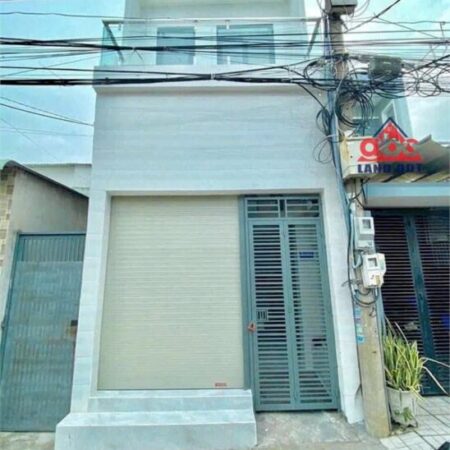 NP992 nhà thiết kế 1 trệt 1 lầu, mặt đường kinh doanh thuận lợi. khu đông dân cư