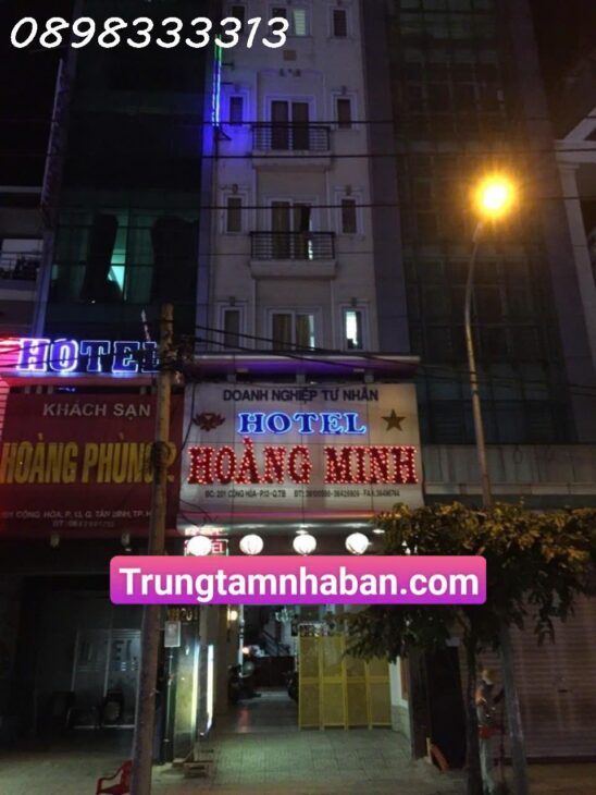 Bán khách sạn 201 Cộng Hòa, 4,3×35, 8 tầng, Dòng tiền 100tr/th, Phường 13, Quận Tân Bình, Trung tâm