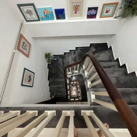 BÁN NHÀ ĐẸP- DÂN XÂY PHỐ LÂM DU- LONG BIÊN 57M2,4 TẦNG, MT 3.5M, 9.85 TỶ.