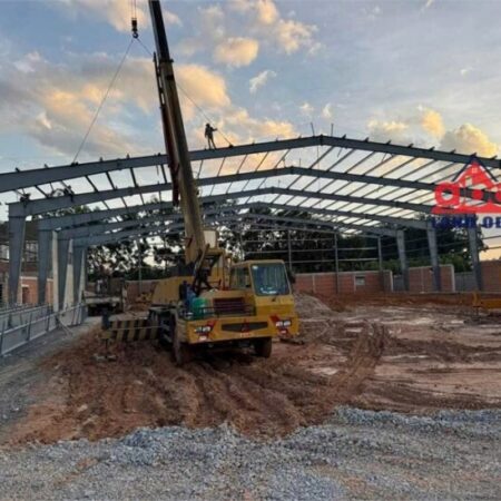 nhà xưởng sản xuất tiếp nhận nhiều ngành nghề hoàn thiện mới , kết cấu hiện đại