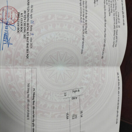 cc gửi bán 73m tốt động gần trường chợ ub dừong o tô