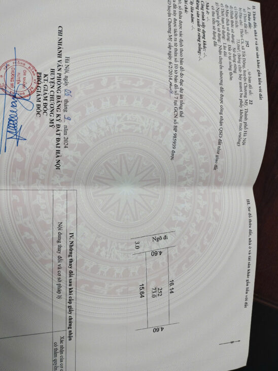 cc gửi bán 73m tốt động gần trường chợ ub dừong o tô