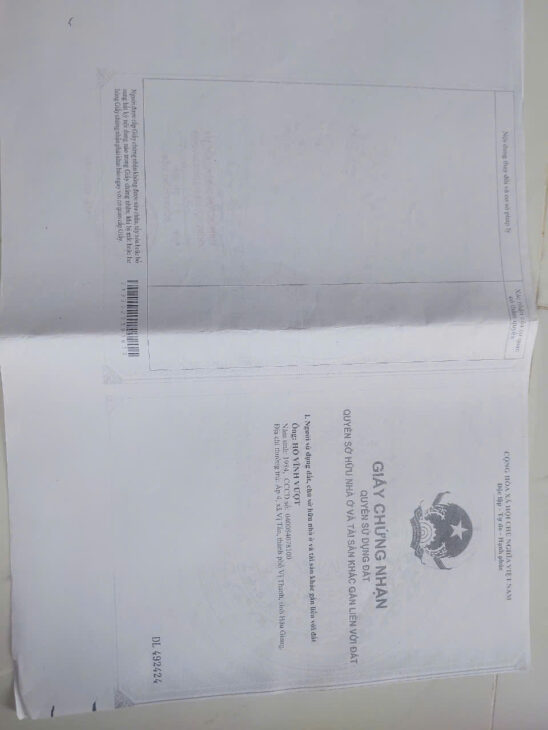 BÁN ĐẤT Ở THỔ CƯ VỊ TRÍ VÀNG TP VỊ THANH – HẬU GIANG – 45M2 – CHỈ 1.5 TỶ – SỔ ĐỎ