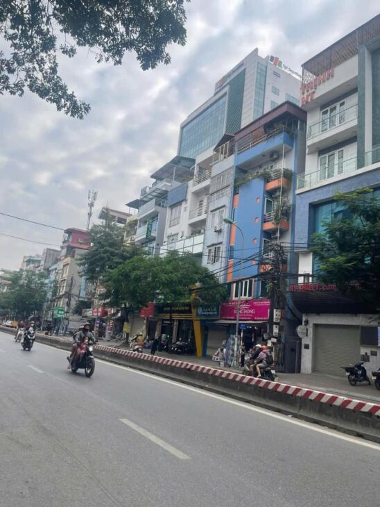 BÁN NHÀ 51M2 7 TẦNG HAI THOÁNG MẶT PHỐLẠC LONG QUÂN TÂY HỒ HÀ NỘI 0985680788