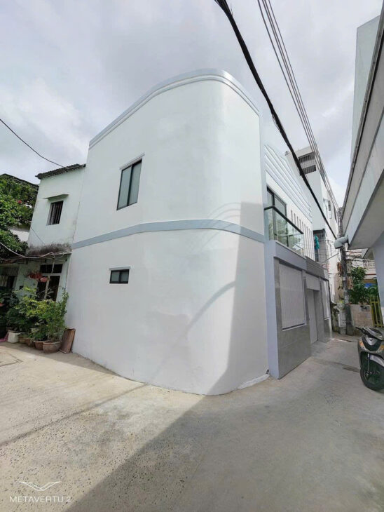 Nhà mới xây 2 tầng căn góc hẻm Đồng Nai Nha Trang