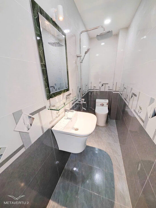 Nhà mới xây 2 tầng căn góc hẻm Đồng Nai Nha Trang
