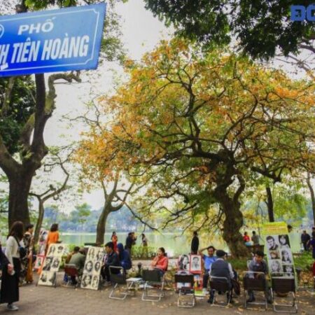 ⚜️ VIP CỦA VIP, 2 MẶT PHỐ ĐINH TIÊN HOÀN, CẦU GỖ, VIEW HỒ GƯƠM 107M2, MT 4.5M, 200 TỶ ⚜️