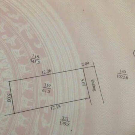 Lô đất tại ngõ Mai Ngô, khu 3 Nhị Châu, TP Hải Dương.
