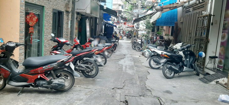 Nhà 2 tầng nở hậu ngay chợ hoa Hồ Thị Kỷ P1Q10. Giá 5,9 tỷ TL