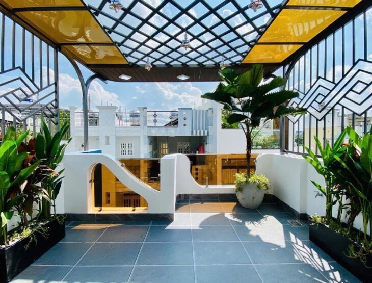 Bán nhà phường 8, Gò Vấp, Thiết kế hiện đại có thang máy, hẻm xe tải thông, 4x16m, 4 tầng, 4 PN, 5