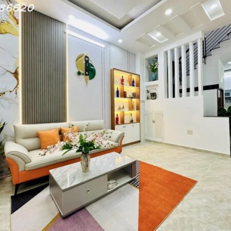 55M2, 4PN, BÁN NHÀ 3 TẦNG, NGAY LÊ VĂN THỌ, HXH, P9 GÒ VẤP, NHỈNH 5 TỶ