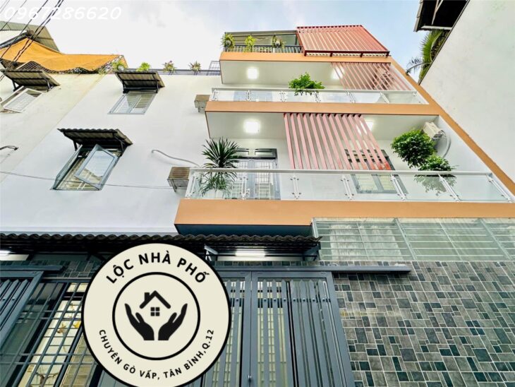 55M2, 4PN, BÁN NHÀ 3 TẦNG, NGAY LÊ VĂN THỌ, HXH, P9 GÒ VẤP, NHỈNH 5 TỶ