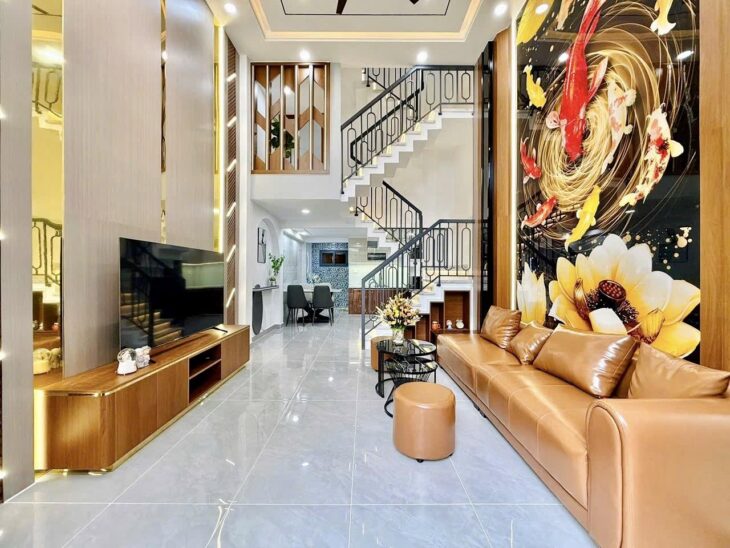 3PN, BÁN NHÀ 3 TẦNG PHAN HUY ÍCH, HẺM XE HƠI, P12 GÒ VẤP, GIÁ 5.X TỶ