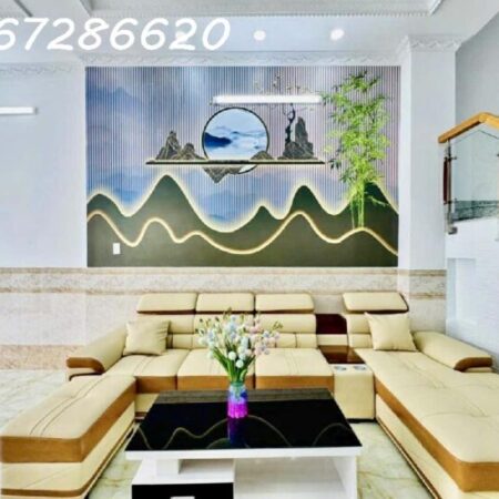 4X14M, BÁN NHÀ 4 TẦNG PHẠM VĂN CHIÊU, HXH, P9 GÒ VẤP, NHỈNH 5 TỶ