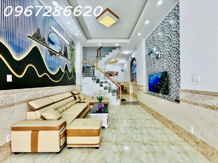 4X14M, BÁN NHÀ 4 TẦNG PHẠM VĂN CHIÊU, HXH, P9 GÒ VẤP, NHỈNH 5 TỶ