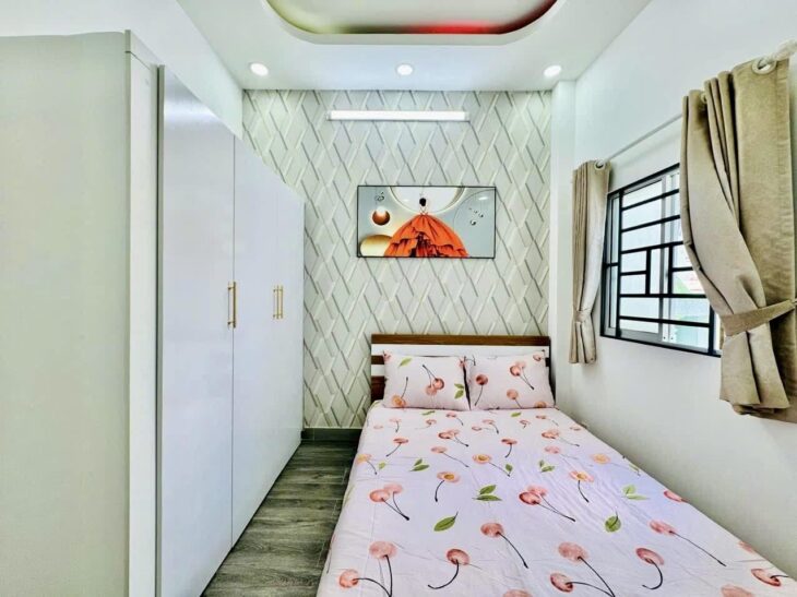 3.3❌12M, BÁN NHÀ 4 TẦNG LÊ VĂN THỌ, HẺM XE HƠI, P11 GÒ VẤP, GIÁ 4.X TỶ