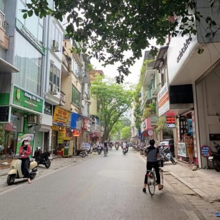 BÁN NHÀ MẶT PHỐ YÊN PHỤ DT ;67M-DT – 5 TẦNG -MT 4,1 -GIÁ ;26 TỶ