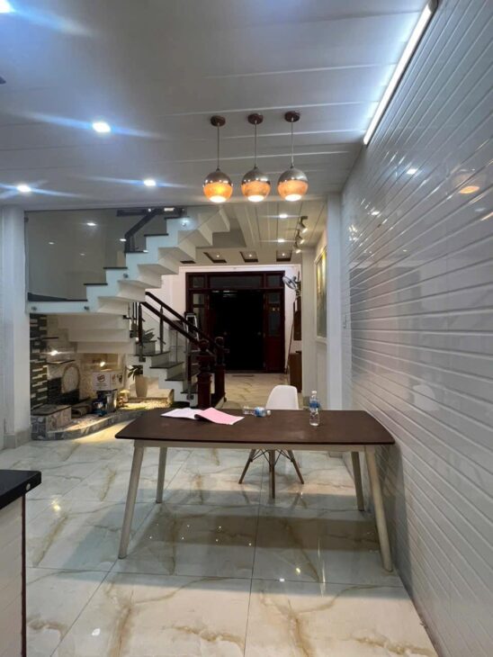 Nhà mới đón Tết chỉ 7.25 tỷ + HXH Đường số 4, Phường 16, Gò Vấp + Ngang 4×14, kết cấu 1 trệt, 1