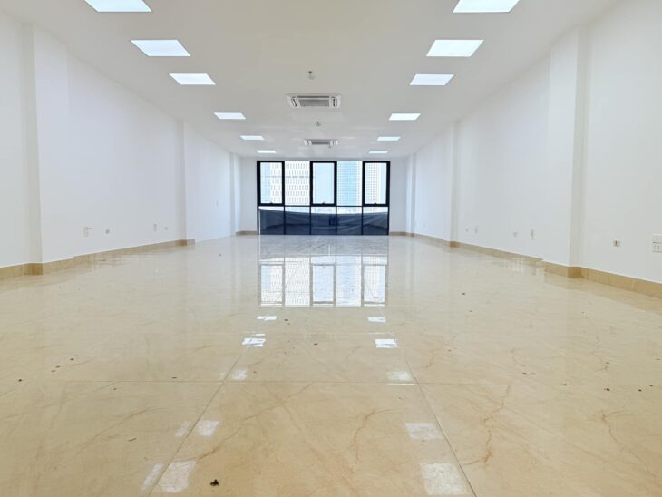 TÒA VĂN PHÒNG-Mặt phố Trần Vỹ (Lê Đức Thọ) 136m2/ 9T Thang máy, MT 6.5m – 78 Tỷ