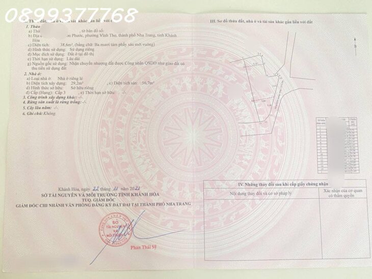 Bán nhà 2 tầng căn góc hẻm Tháp Bà Nha Trang gần biển giá chỉ 1ty9