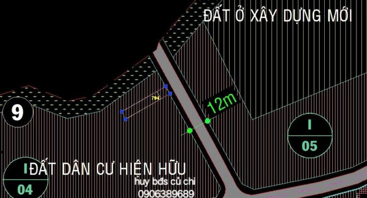 bán đất 1/ tỉnh lộ 8 xã phước vĩnh an. củ chi dt 5x30m full thổ cư