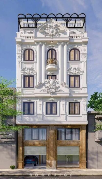 TÒA NHÀ – PHÂN LÔ – Ô TÔ TRÁNH – VỈA HÈ – MẬU LƯƠNG – HÀ ĐÔNG: 67M, 7T, MT: 9M