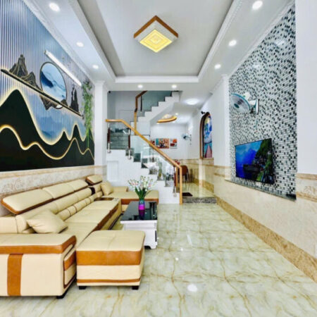 QUÁ NGON CỰC PHẨM KHÔNG CÓ CĂN THỨ 2. HẺM XE HƠI 56M2 3 TẦNG chỉ 5.65 TỶ NHÀ ĐẸP GÒ VẤP. GARAGE Ô