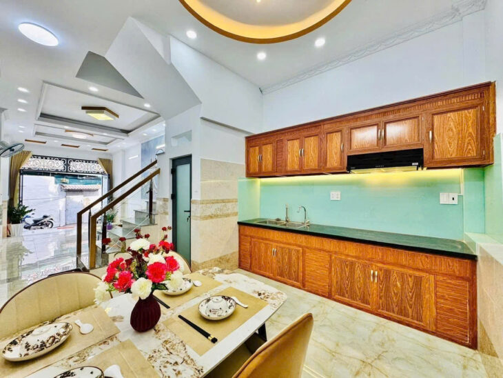 QUÁ NGON CỰC PHẨM KHÔNG CÓ CĂN THỨ 2. HẺM XE HƠI 56M2 3 TẦNG chỉ 5.65 TỶ NHÀ ĐẸP GÒ VẤP. GARAGE Ô