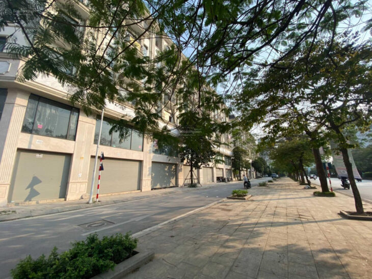 Cho thuê shophouse tại Him Lam Vạn Phúc Hà Đông đã hoàn thiện nội thất DT 182m2*6 tầng có thang máy