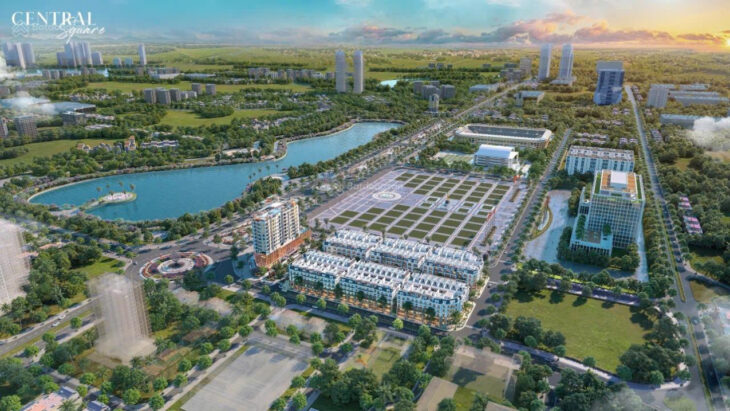 Bán căn shophouse giá tốt nhất trục phố đi bộ quảng trường trung tâm Phổ Yên.