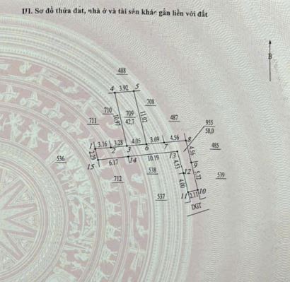 Chính chủ bán 42,7m2 sổ đỏ, gần Vành đai 4, giá rẻ 45tr 1m2