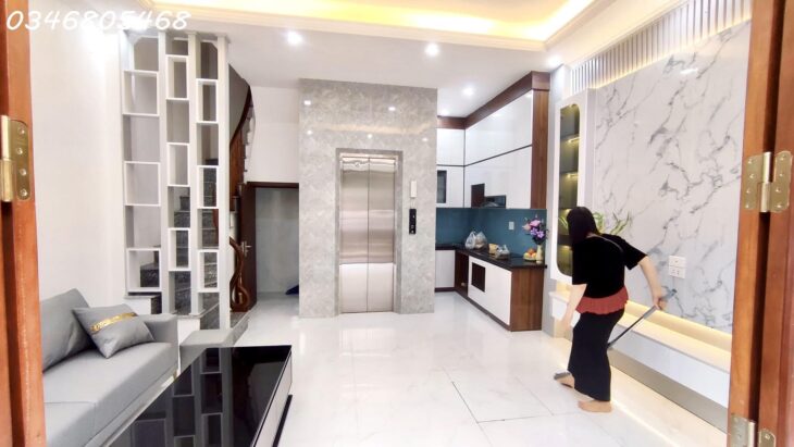 BÁN NHÀ RIÊNG, 7.4 tỷ, 34m2, 4PN + 5WC tại HOÀNG MAI, GIÁP BÁT, 6 TẦNG THANG MÁY, FULL NỘI THẤT