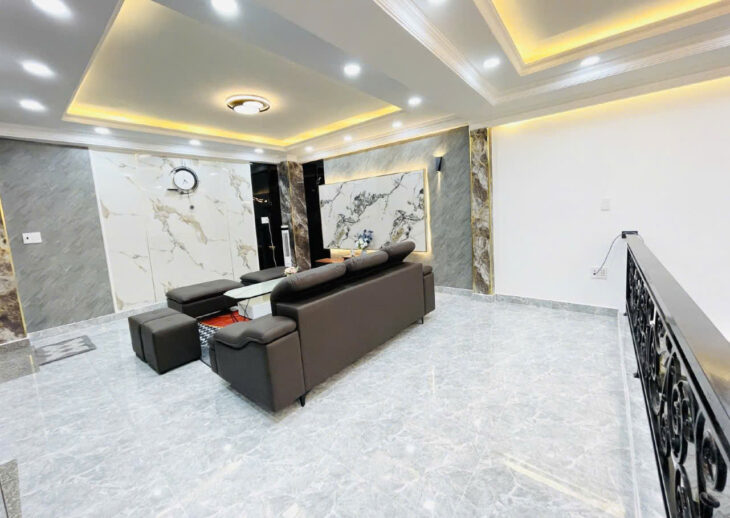 Q7 NGANG 6x10M NHÀ ĐẸP Ở ĐÓN TẾT 4 TẦNG 4PN GẦN SIÊU THỊ, CHỢ KHU AN NINH 6.xT