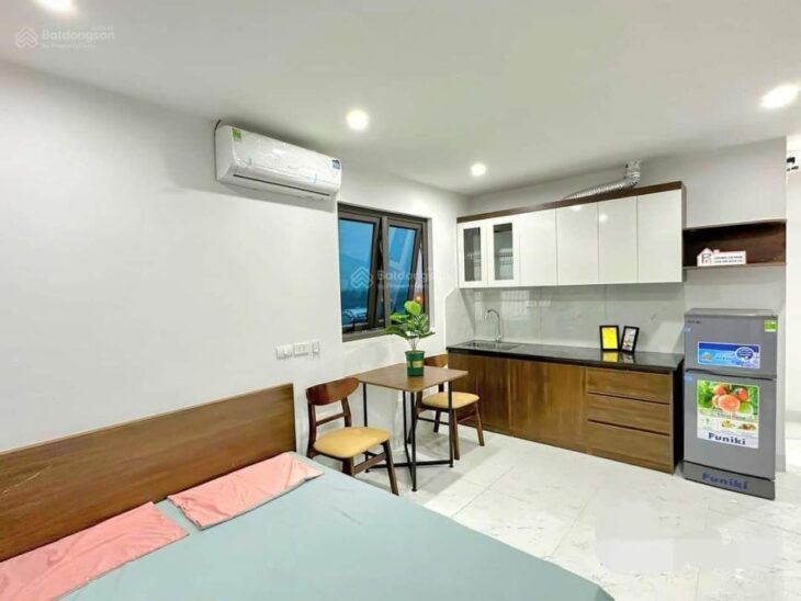 Bán tòa nhà phố An Dương Vương Tây Hồ 23 tỷ DT 120m2 MT 7.5m 8 tầng thang máy 32p khép kín full nội