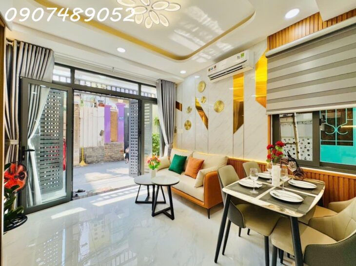 [ NHÀ ĐẸP GIÁ GIẢM SÂU] Bán nhà 44m², 2 tầng, 3PN, Gò Vấp, 5.8 tỷ, sổ hồng, Tặng full nội thất.