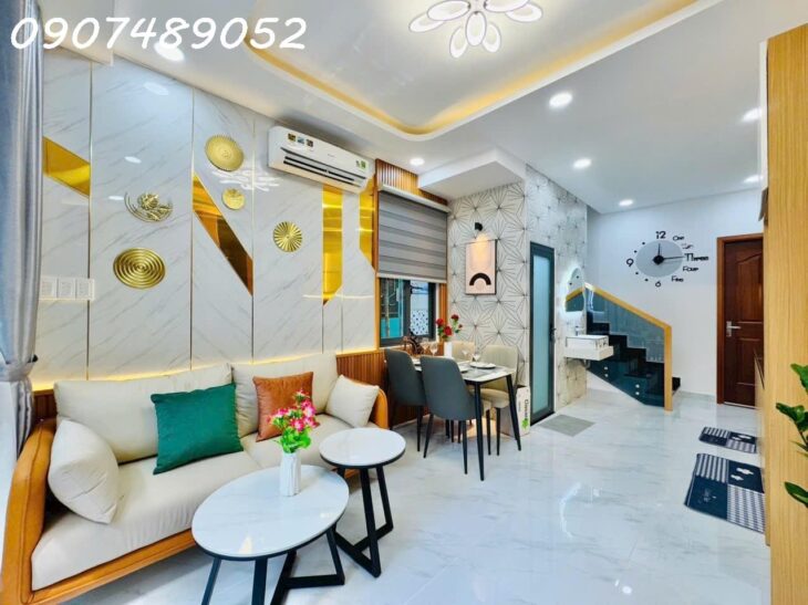 [ NHÀ ĐẸP GIÁ GIẢM SÂU] Bán nhà 44m², 2 tầng, 3PN, Gò Vấp, 5.8 tỷ, sổ hồng, Tặng full nội thất.
