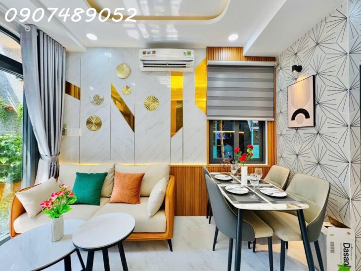 [ NHÀ ĐẸP GIÁ GIẢM SÂU] Bán nhà 44m², 2 tầng, 3PN, Gò Vấp, 5.8 tỷ, sổ hồng, Tặng full nội thất.