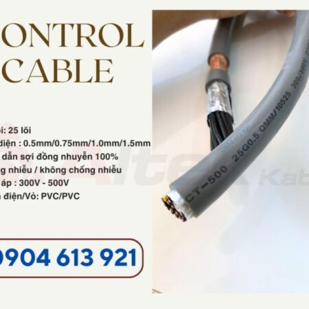 Cáp điện 25 lõi, cáp tín hiệu 25×1.0mm Altek Kabel Cáp điện 25 lõi, cáp tín hiệu 25×1.0mm Altek Kabel