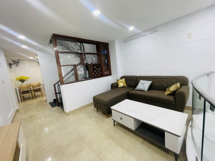 Hẻm ô tô NO TRANG LONG BÌNH THẠNH – 6 phòng cho thuê – nhà mới