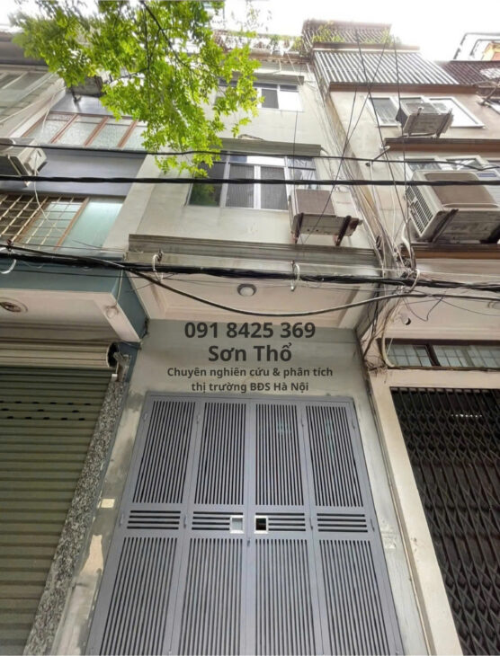 Nghĩa Dũng 31m – 5 Tầng 4PN – Ngõ Ô tô vài bước ra mặt đường. Sổ đỏ vuông, không QH. Ở luôn không