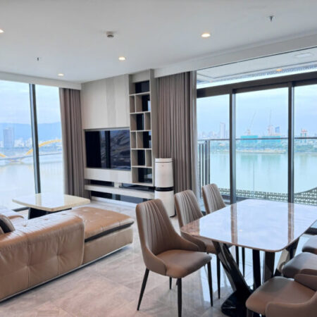 Cho thuê căn hộ 2 phòng ngủ tại tòa nhà Filmore Đà Nẵng tầng 12A mà căn CH12A.02