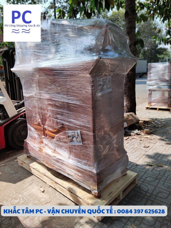 Gửi Tủ Thờ đi Mỹ bằng đường Biển tại Sài Gòn