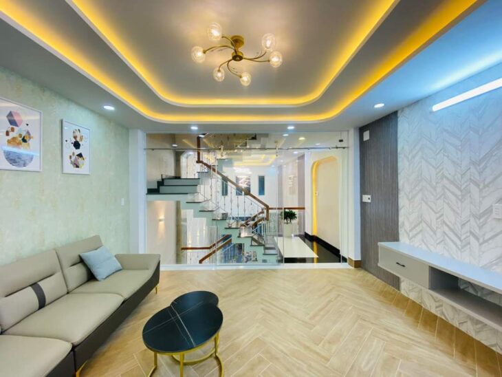 Nhà riêng 1 trệt 3 lầu 4PN, 5WC tại Thạnh Xuân 38, Quận 12, chỉ 4 tỷ