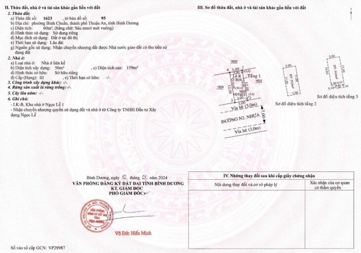 Bán nhà ở Thành Phố Thuận An, BD giá 2ty990tr. Sổ hồng hoàn công đầy đủ, ngân hàng hỗ trợ vay 70%