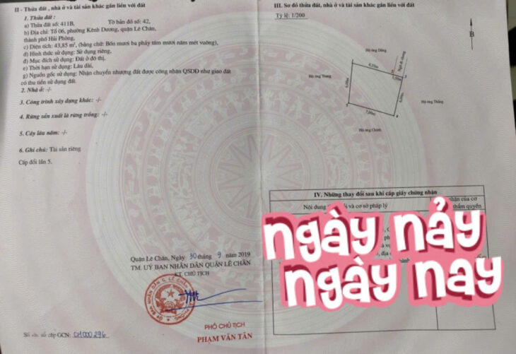 Nhà Hào Khê – Quán Nam, 44m 3 tầng đẹp – Gốc dân – Giá 2.45 tỉ cực hiếm