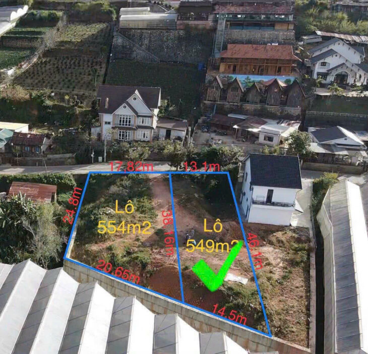 BÁN ĐẤT MẶT TIỀN ĐA PHÚ – PHƯỜNG 7 – ĐÀ LẠT