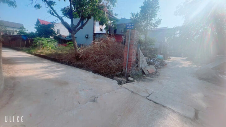 LO GÓC 2 MẶT TIỀN TẠI XUÂN ĐỒNG TÂN MIMH SÓC SƠN HÀ NỘI GIÁ CHỈ CÓ HƠN TY KHUÔN THỬA HOA HẬU DT