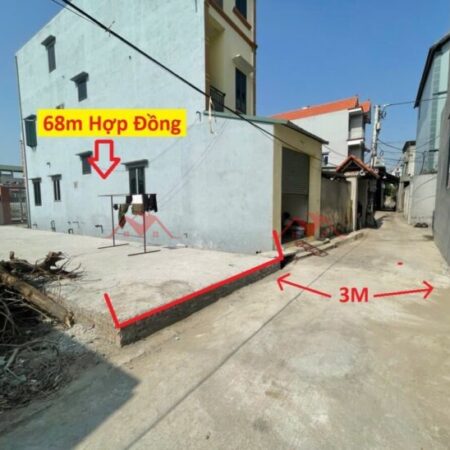GIÁ 2TY850 ĐẤT TẠI HỢP ĐỒNG-CHƯƠNG MỸ D/T:68M